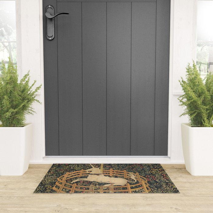 The Unicorn in Captivity Welcome Mat Gallery Image 3