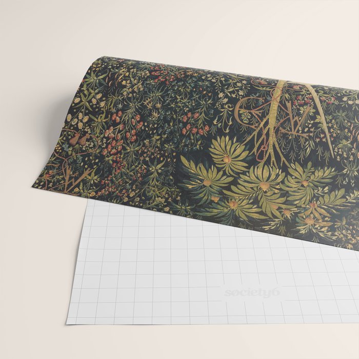 The Unicorn in Captivity Wrapping Paper Gallery Image 2