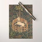 The Unicorn in Captivity Wrapping Paper Gallery Image 1