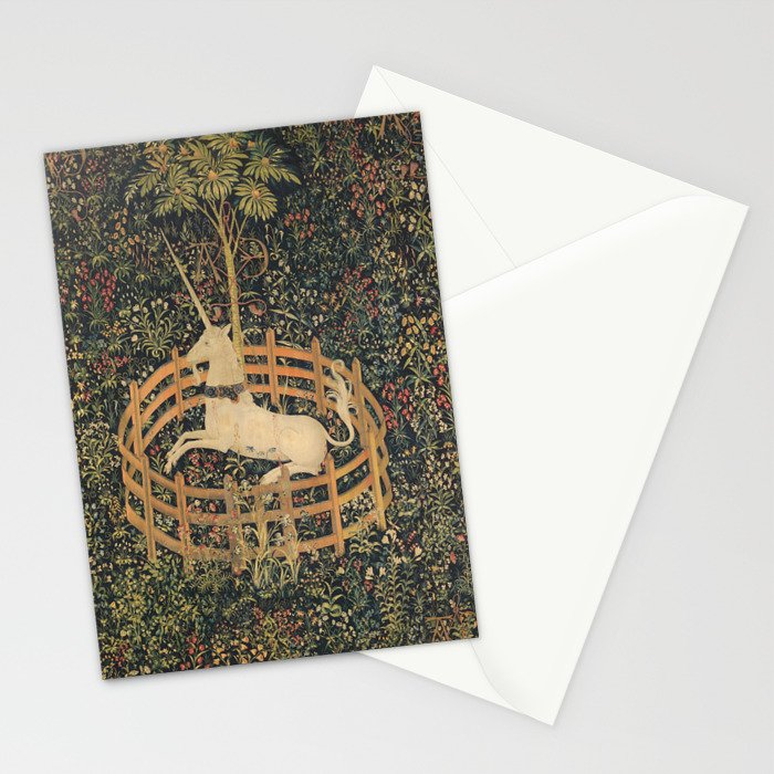 The Unicorn in Captivity Stationery Card Gallery Image 2