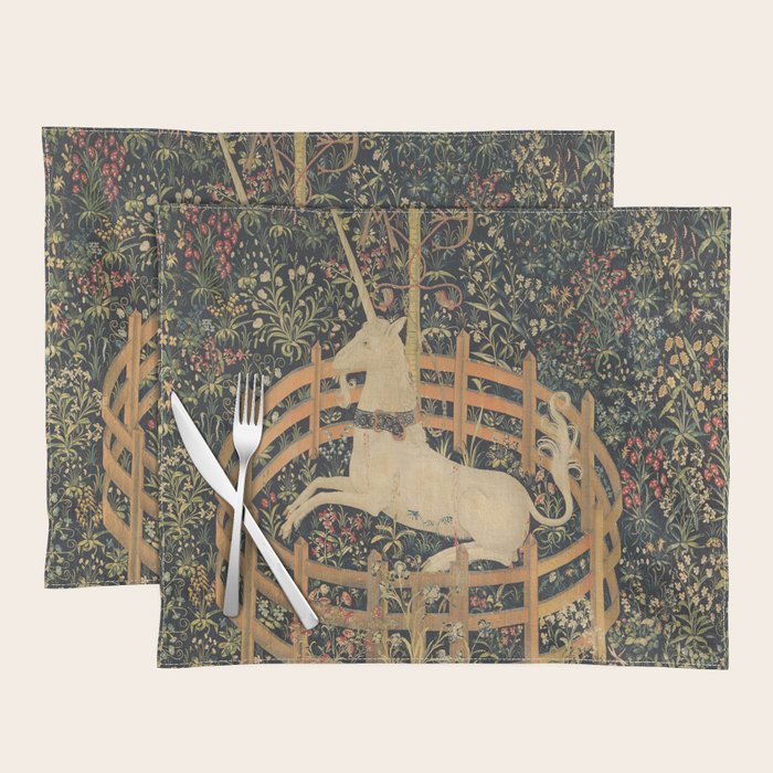 The Unicorn in Captivity Placemat Gallery Image 1