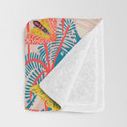 BAZAAR COSMICA MOTH Throw Blanket Gallery Image 3