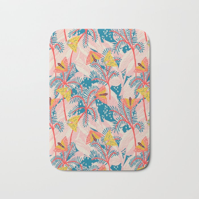 BAZAAR COSMICA MOTH Bath Mat Gallery Image 1