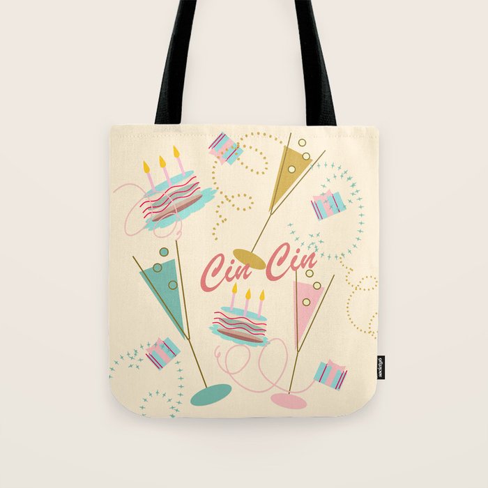 Cin Cin - Happy Party Tote Bag Gallery Image 1