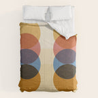 Abstraction_SUNRISE_SUNSET_CIRCLE_RISING_COLORFUL_POP_ART_0425A Comforter Gallery Image 6