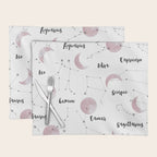 Pink Moon and Constellations Placemat Gallery Image 1