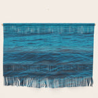 water surface, Blue ocean waves - deep blue sea Wall Hanging Gallery Image 1