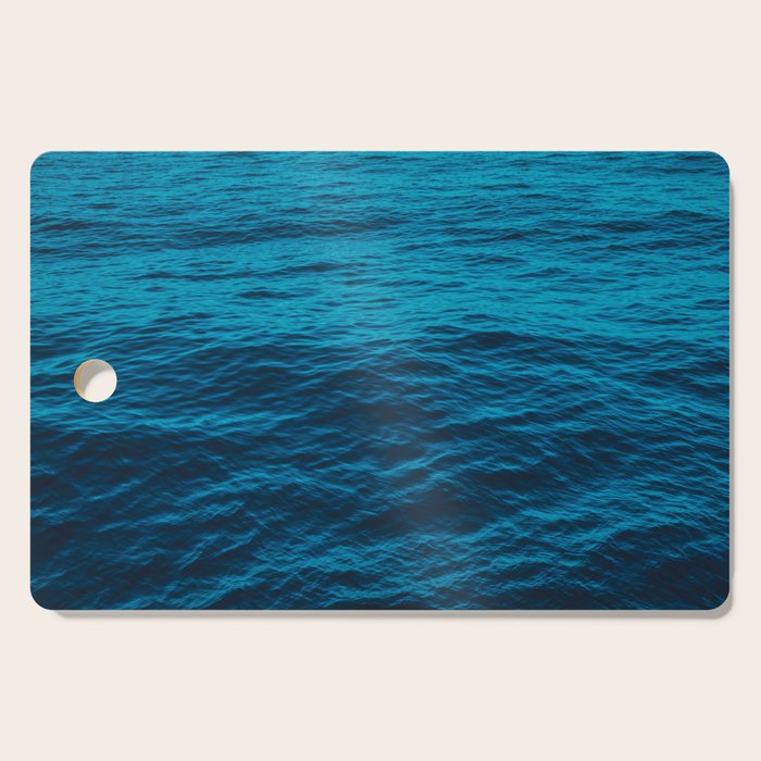 water surface, Blue ocean waves - deep blue sea Cutting Board Gallery Image 1