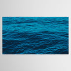 water surface, Blue ocean waves - deep blue sea Tablecloth Gallery Image 2