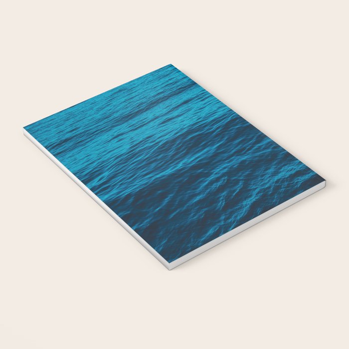 water surface, Blue ocean waves - deep blue sea Notebook Gallery Image 3