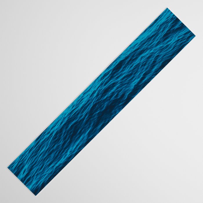 water surface, Blue ocean waves - deep blue sea Table Runner Gallery Image 3