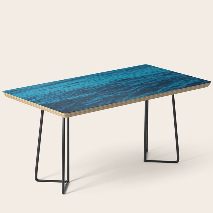 water surface, Blue ocean waves - deep blue sea Coffee Table Gallery Image 1