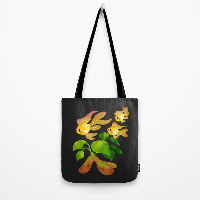 Freshwater fish and plants 1 Tote Bag Gallery Image 2
