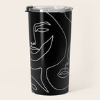 Faces in Dark Travel Mug Gallery Image 3