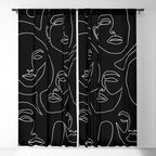 Faces in Dark Window Curtain Gallery Image 5