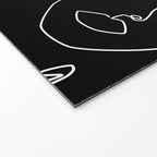 Faces in Dark Welcome Mat Gallery Image 2