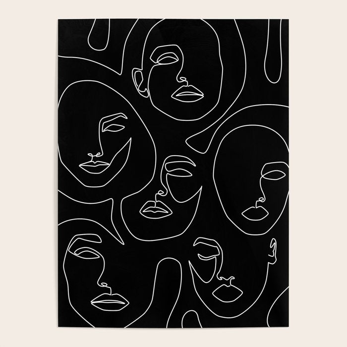 Faces in Dark Poster Gallery Image 4