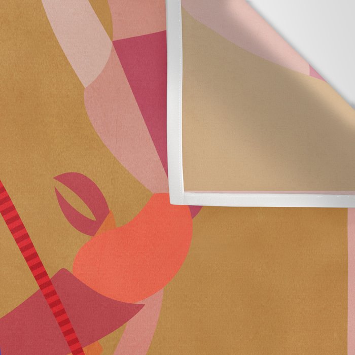 Abstract Lobster 2 Wall Tapestry Gallery Image 3