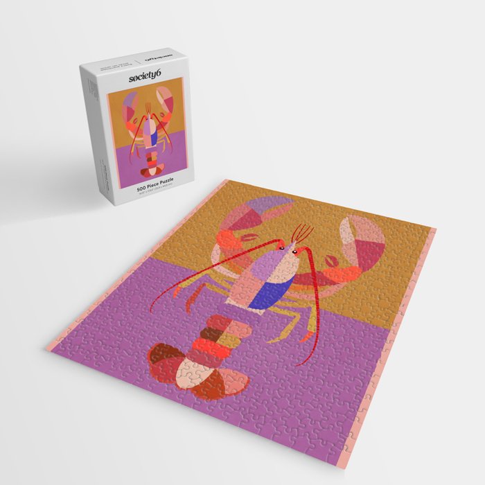 Abstract Lobster 2 Jigsaw Puzzle Gallery Image 2