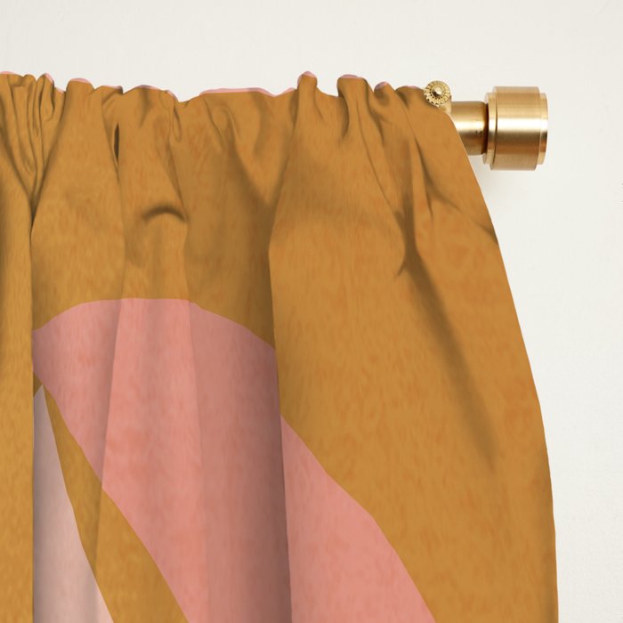 Abstract Lobster 2 Window Curtain Gallery Image 2