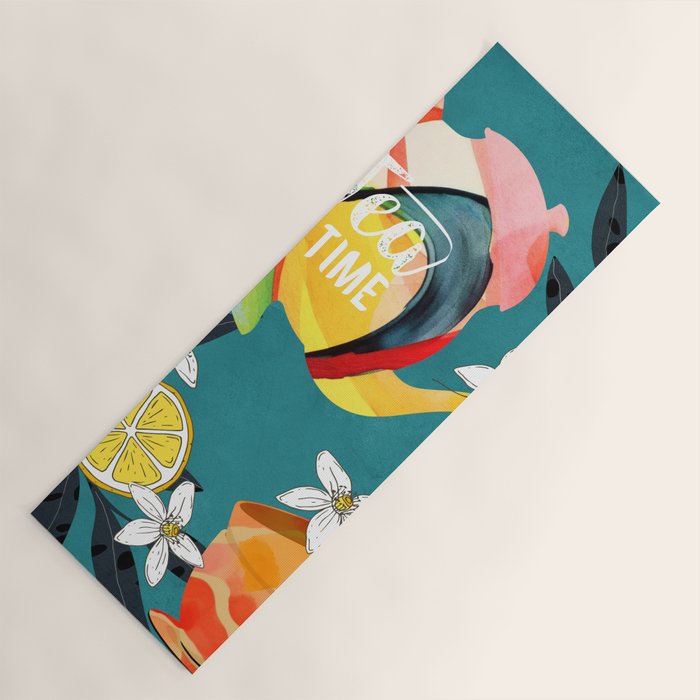 Tea Time 3 Yoga Mat Gallery Image 1