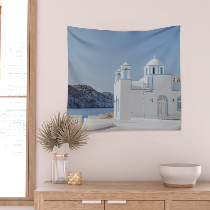 milos ii - greece Wall Tapestry Gallery Image 2