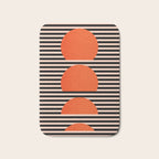 Abstraction_SUNSET_LINE_ART_Minimalism_001 Bath Mat Gallery Image 1