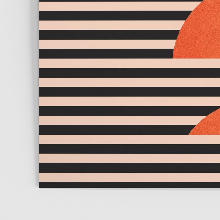 Abstraction_SUNSET_LINE_ART_Minimalism_001 Poster Gallery Image 3