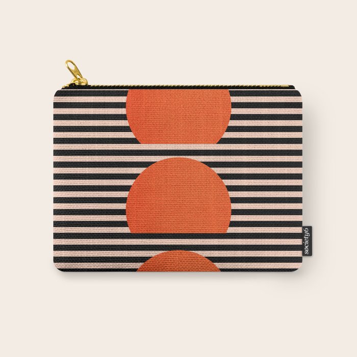 Abstraction_SUNSET_LINE_ART_Minimalism_001 Carry All Pouch Gallery Image 1