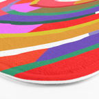 Banded Rainbow Bath Mat Gallery Image 3