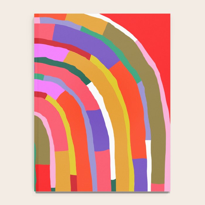 Banded Rainbow Notebook Gallery Image 4