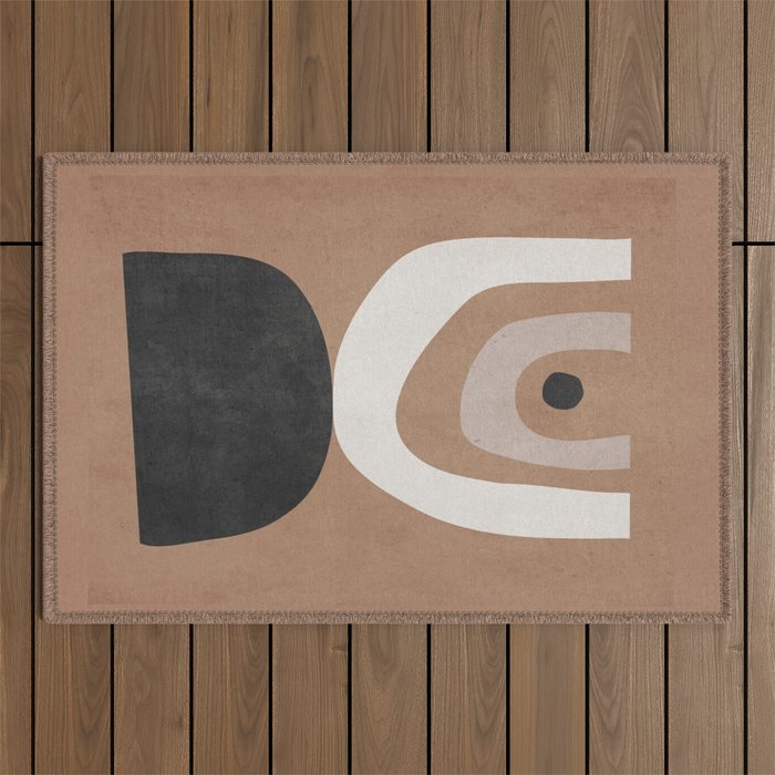 Abstract Art 12/1 Outdoor Rug Gallery Image 1