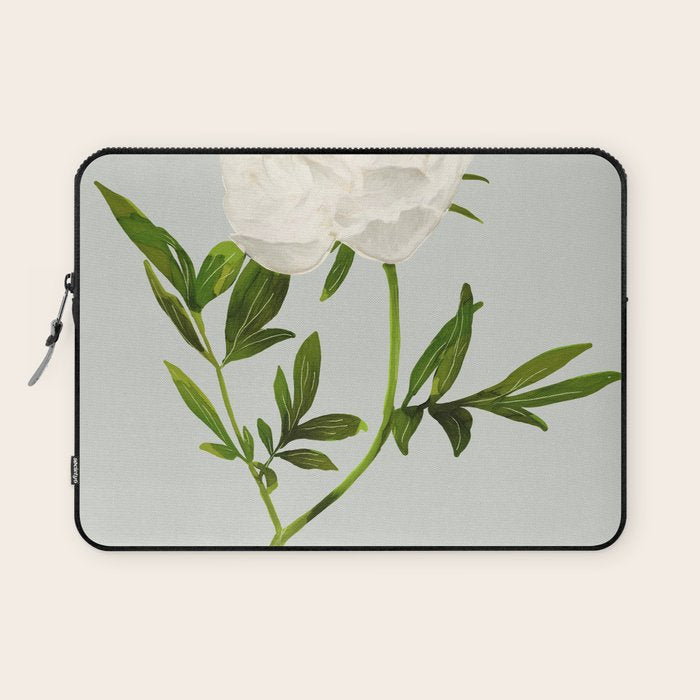 White Rose 2 Laptop Sleeve Gallery Image 1