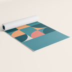 Mid Century Geometric 18 Yoga Mat Gallery Image 2