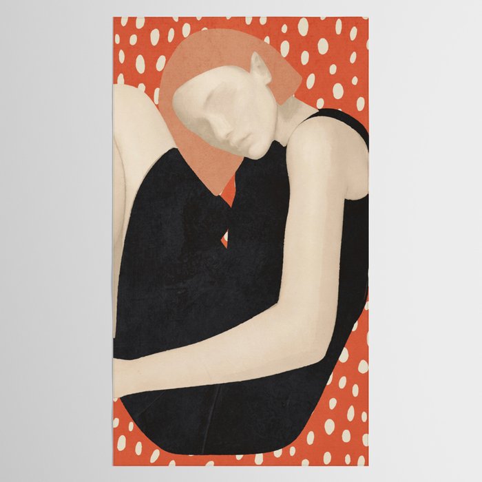 Abstract Art Female Figure 30 Tablecloth Gallery Image 2