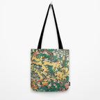 Fashionable Battle of Frogs by Kawanabe Kyosai, 1864 Tote Bag Gallery Image 2