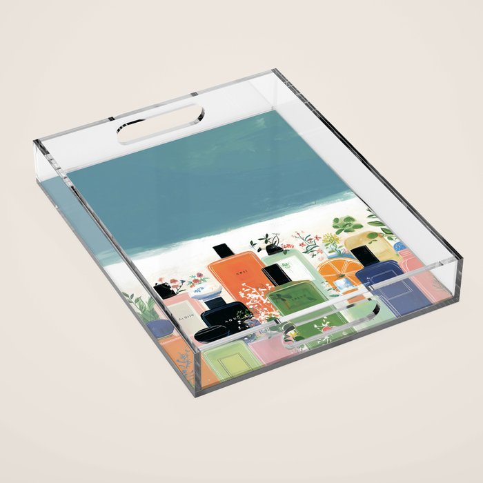 Botanical Citrus Perfume Collection Acrylic Tray Gallery Image 1
