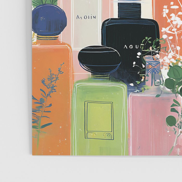 Botanical Citrus Perfume Collection Poster Gallery Image 3
