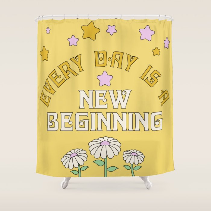 New Beginnings Shower Curtain Gallery Image 1