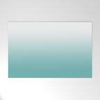 Light Teal Gradient Welcome Mat Gallery Image 1