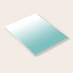Light Teal Gradient Notebook Gallery Image 3