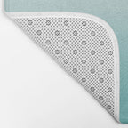 Light Teal Gradient Bath Mat Gallery Image 2
