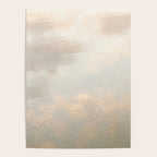 Mirror in the sand | Clouds mirrored on the beach during sunrise | New zealand photo art Poster Gallery Image 4