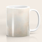 Mirror in the sand | Clouds mirrored on the beach during sunrise | New zealand photo art Coffee Mug Gallery Image 1