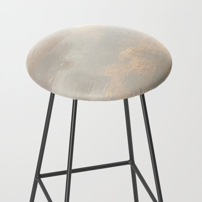 Mirror in the sand | Clouds mirrored on the beach during sunrise | New zealand photo art Stool Gallery Image 2