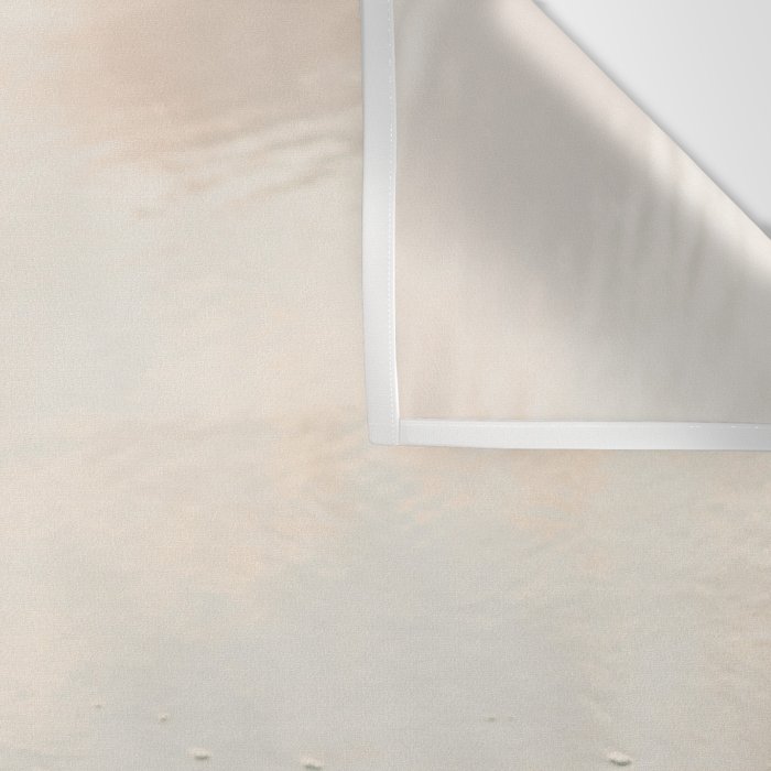 Mirror in the sand | Clouds mirrored on the beach during sunrise | New zealand photo art Wall Tapestry Gallery Image 3