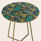 Peacock Garden Midnight Wonderland Chinoiserie Side Table Gallery Image 2