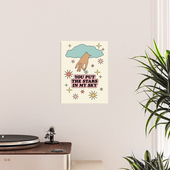You Put The Stars In My Sky Poster Gallery Image 2
