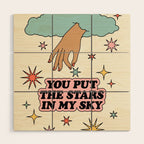 You Put The Stars In My Sky Wood Wall Art Gallery Image 1