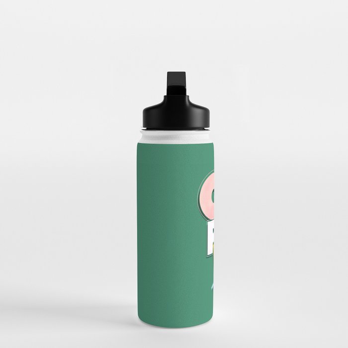 GIRL POWER - green Water Bottle Gallery Image 3